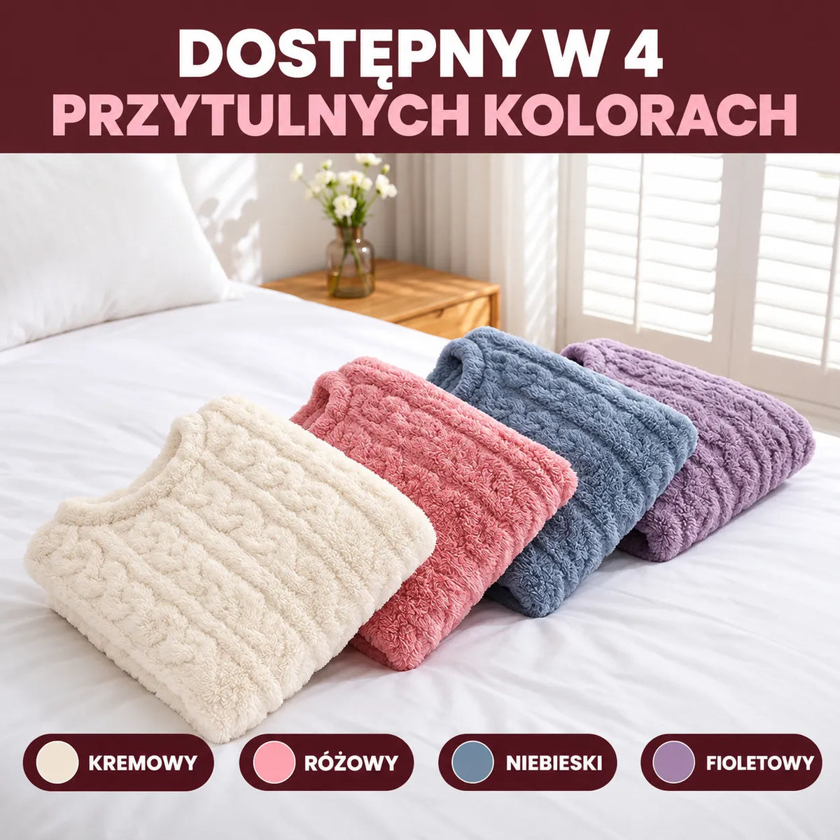 Miękki i przytulny zestaw damski
