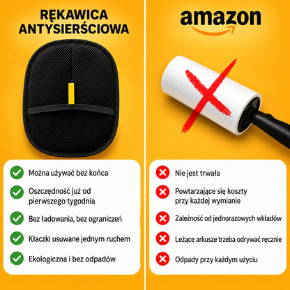 Magnet Pro™ – Rękawica wielokrotnego użytku do usuwania sierści psów i kotów