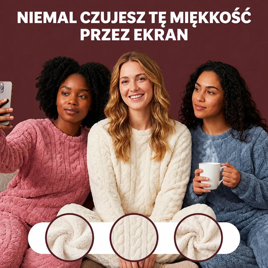 Miękki i przytulny zestaw damski