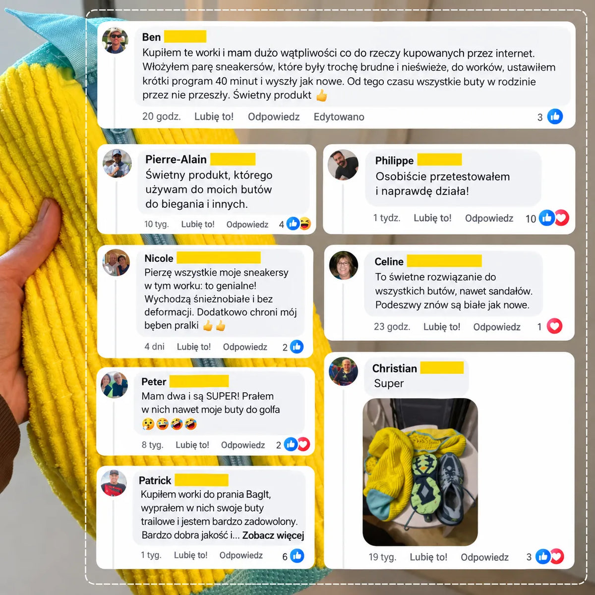 BagIt – Worek do prania butów