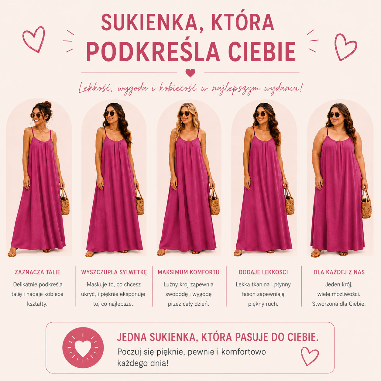 Sukienka Nuance – Przytulna™