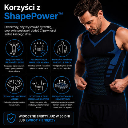 Koszulka kompresyjna modelująca sylwetkę