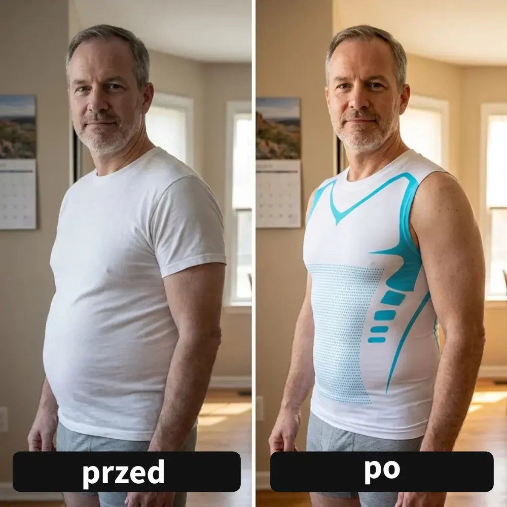 Koszulka kompresyjna modelująca sylwetkę