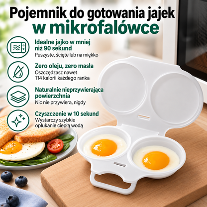 Pojemnik do gotowania jajek w mikrofalówce
