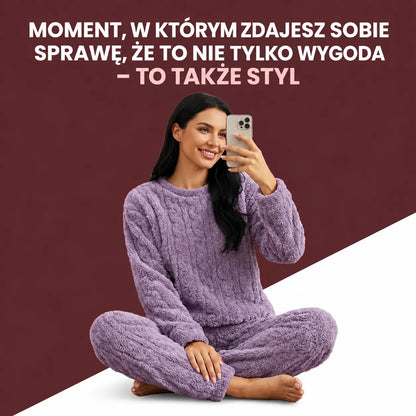 Miękki i przytulny zestaw damski