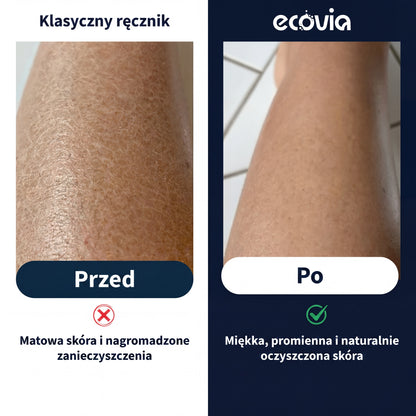 Ręcznik prysznicowy złuszczający Ecovia